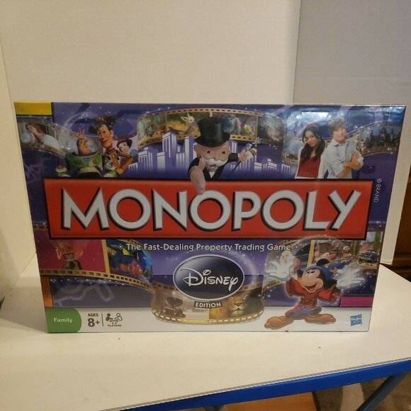 Monopoly Disney Edition / Parker Brothers / Factory Sealed / BRAND NEW!